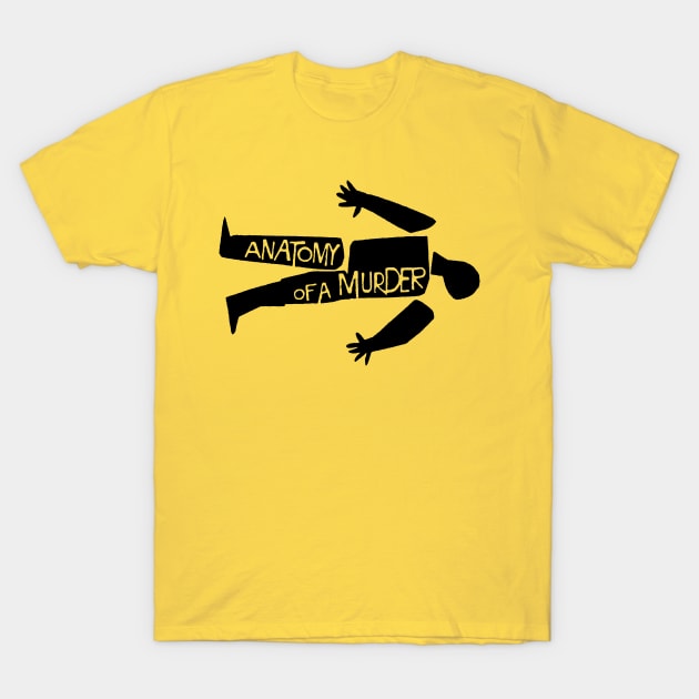 Anatomy of a Murder Movie Poster T-Shirt by MovieFunTime